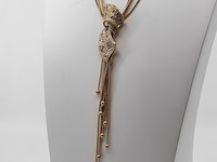 Collier met hanger, 18 karaats - afbeelding 5 van  12