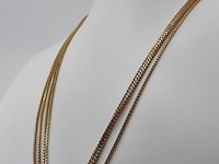 Collier met hanger, 18 karaats - afbeelding 7 van  12