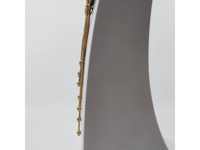 Collier met hanger, 18 karaats - afbeelding 9 van  12