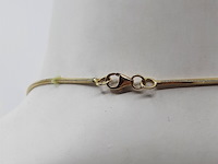 Collier met hanger, 18 karaats - afbeelding 2 van  10