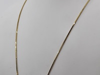 Collier met hanger, 18 karaats - afbeelding 4 van  10