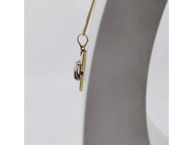 Collier met hanger, 18 karaats - afbeelding 6 van  10