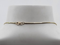 Collier met hanger, 18 karaats - afbeelding 9 van  10