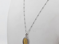 Collier met hanger, 18 karaats - afbeelding 2 van  10
