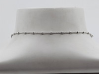 Collier met hanger, 18 karaats - afbeelding 8 van  10