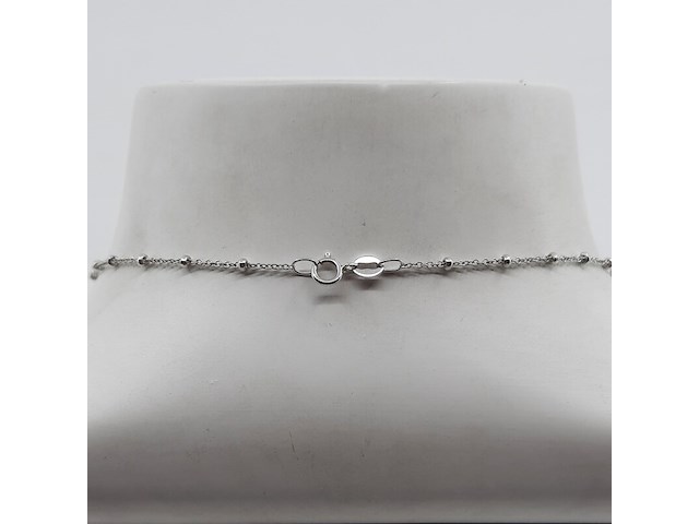 Collier met hanger, 18 karaats - afbeelding 9 van  10