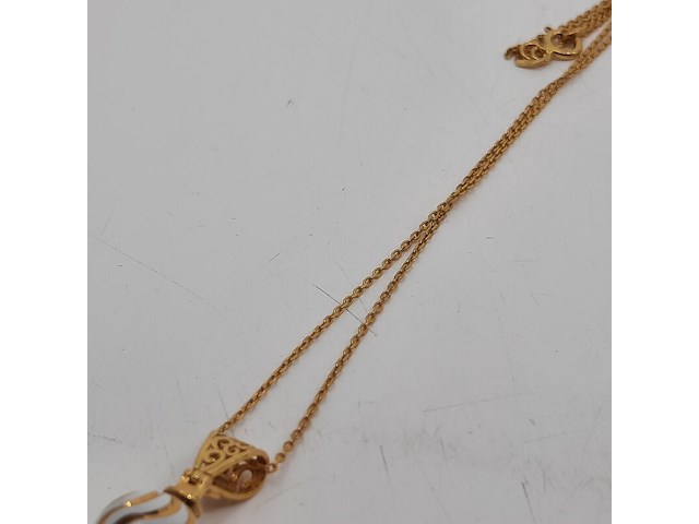 Collier met hanger, 22 karaats - afbeelding 3 van  6