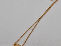 Collier met hanger, 22 karaats - afbeelding 3 van  6