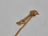 Collier met hanger, 22 karaats - afbeelding 4 van  6