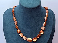 Collier ''sand colour pearl fragments'' - afbeelding 1 van  5