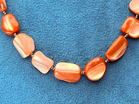 Collier ''sand colour pearl fragments'' - afbeelding 2 van  5