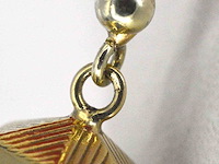 Collier van bloedkoraal met gouden sluiting - afbeelding 7 van  7
