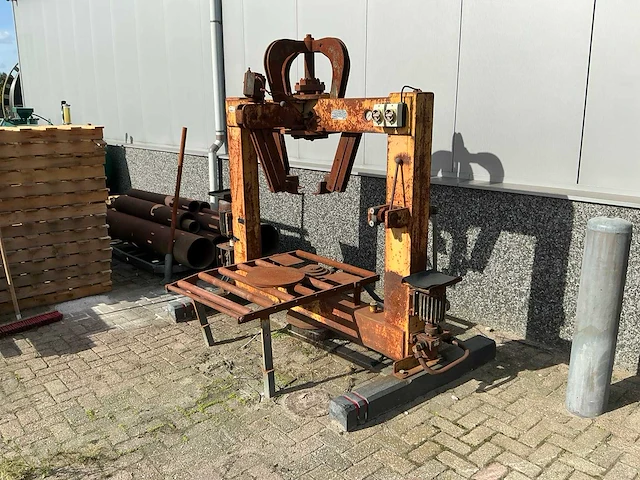 Collmann heavy duty banden de-en montageapparaat - afbeelding 7 van  13