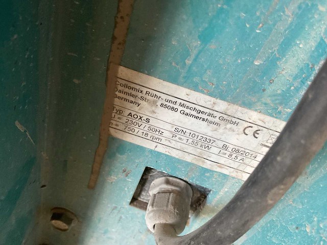 Collomix aox-s mixer - afbeelding 5 van  5