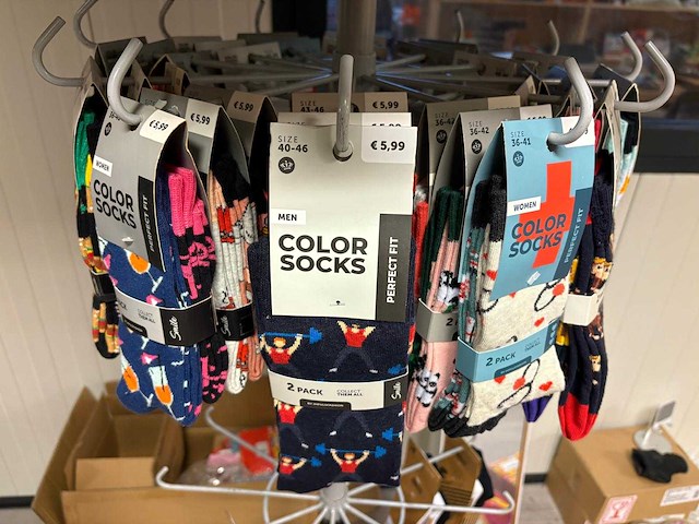 Color socks 2-pack (200x) - afbeelding 1 van  3