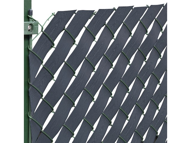 Colorado woodlook strips privacylamel antraciet - afbeelding 4 van  4