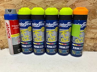 Colorline markeerspray 3 kleuren (6x) - afbeelding 1 van  4