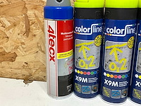 Colorline markeerspray 3 kleuren (6x) - afbeelding 2 van  4