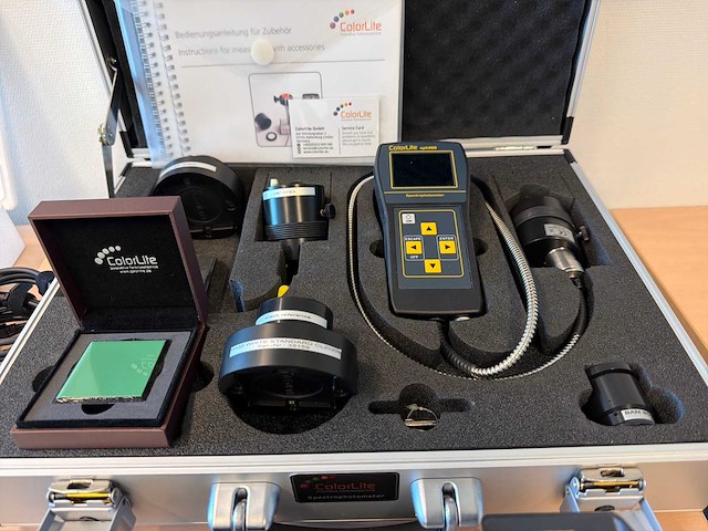 Colorlite sph900 spectrofotometer kleurmeter set incl. ca10-ls meetstation & koffer - afbeelding 2 van  4