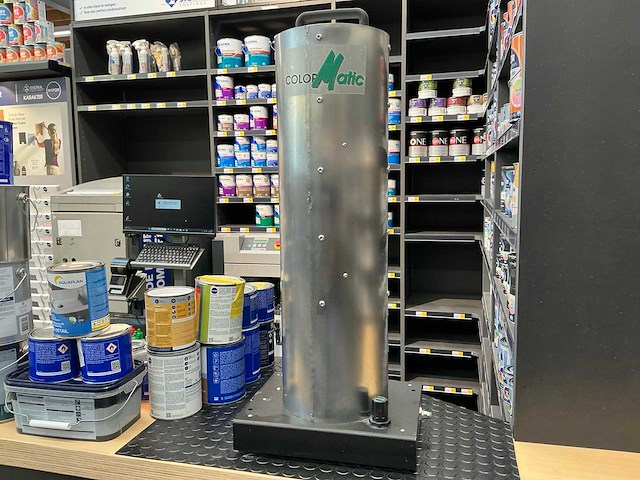 Colormatic vitomat ii spuitbussenvulmachine pneumatisch - afbeelding 2 van  3