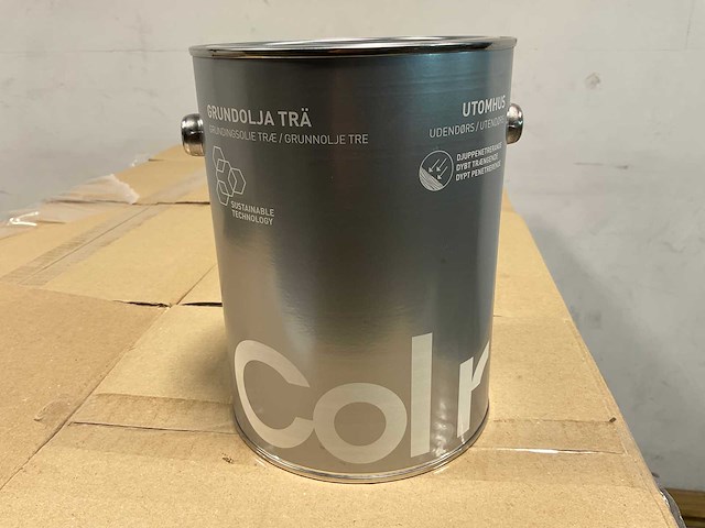 Col.r grondolie voor hout - transparant - 2,5 liter (32x) - afbeelding 2 van  8