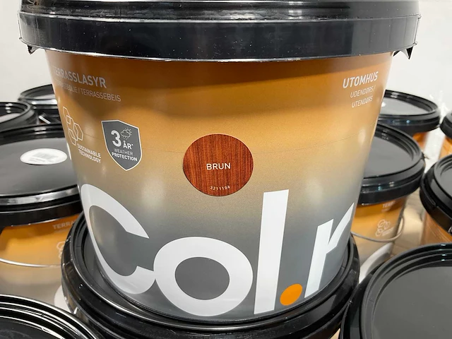 Col.r tuinbeits - bruin - 3 liter (24x) - afbeelding 4 van  10