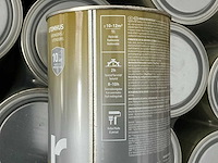 Col.r zwarte deur- en raam buitenverf 1l (66x) - afbeelding 2 van  5