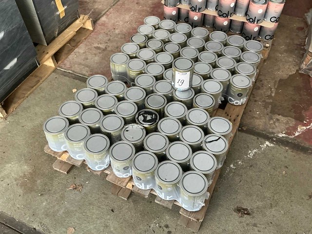 Col.r zwarte deur- en raam buitenverf 1l (66x) - afbeelding 5 van  5