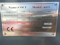 Colt - 2025 - kv13 - minigraafmachine - afbeelding 6 van  6