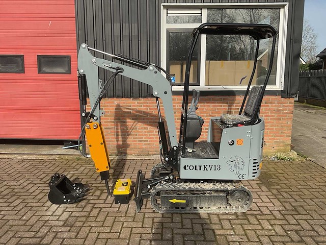 Colt kv13 grijs minigraafmachine - afbeelding 9 van  12