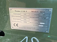 Colt kv13 groen minigraafmachine - afbeelding 4 van  21