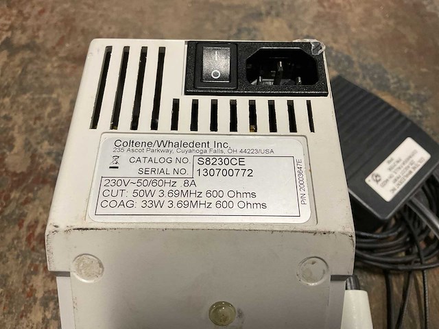 Coltène whaledent perfect tcs ii dental electrosurgery - afbeelding 6 van  6