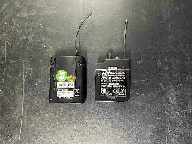 Com-42/uhf class i beltpack (2x) - afbeelding 2 van  2