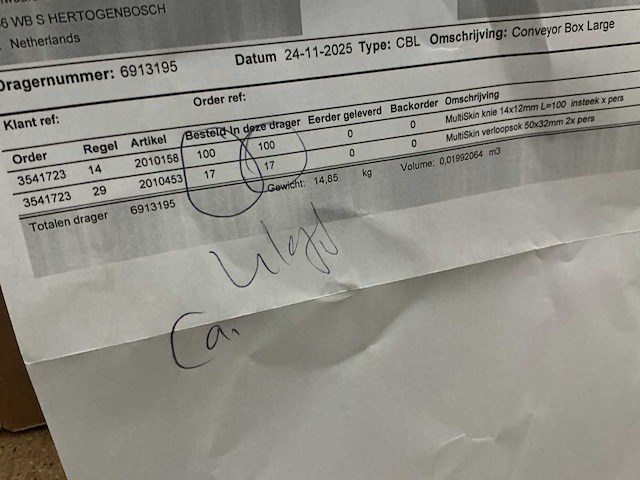 Comap knie koppeling 14x12mm (100x) - afbeelding 3 van  3