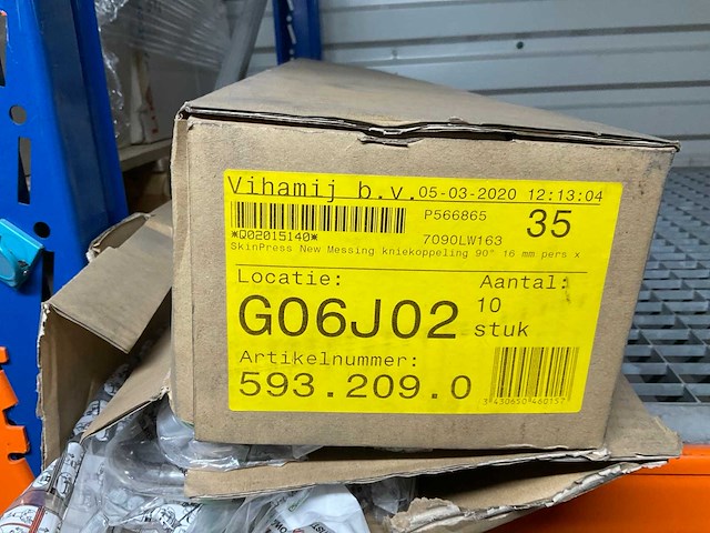 Comap koperen stijgbuis 120cm pers (17x) - afbeelding 3 van  3