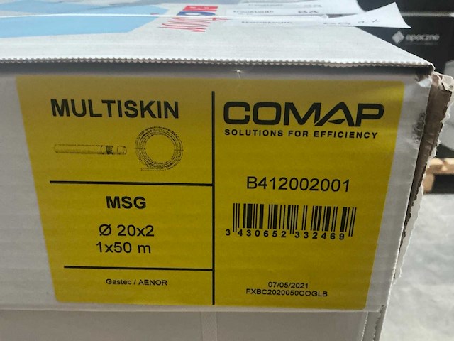 Comap multiskin 4 vloerverwarmingsbuis 20x2 50m - afbeelding 1 van  2