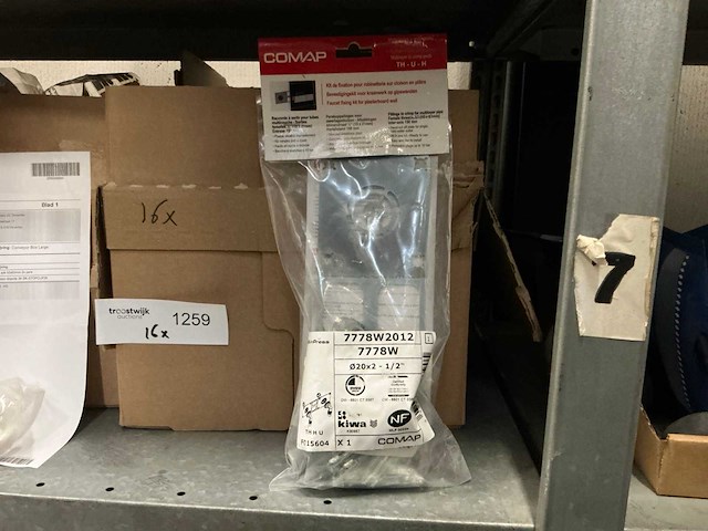 Comap perskoppeling voor meerlagenbuis (16x) - afbeelding 1 van  3