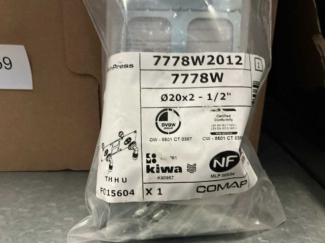 Comap perskoppeling voor meerlagenbuis (16x) - afbeelding 2 van  3