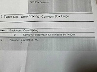 Comap vul-aftapkraan 1/2” conisch (75x) - afbeelding 3 van  3