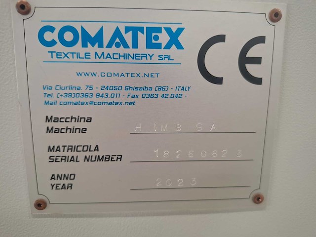 Comatex - 2023 - isp / h imb sa - inspectie en verpakkingsmachine - afbeelding 2 van  32