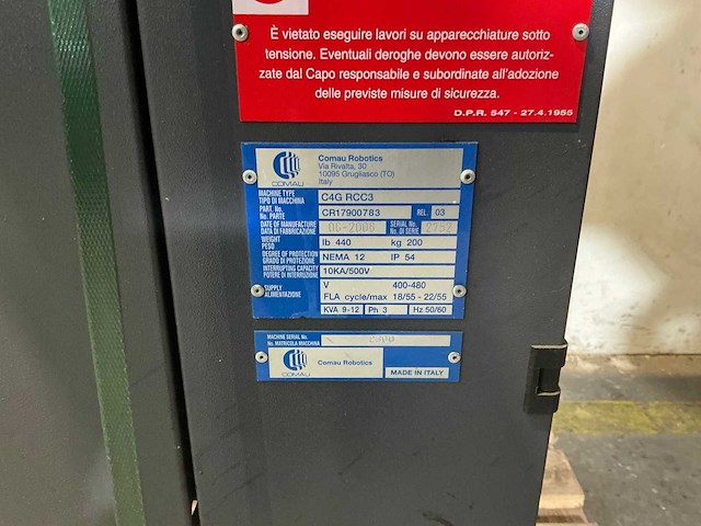 Comau - 2006 - smart nh4-165-3,0 - lasrobot - afbeelding 9 van  10