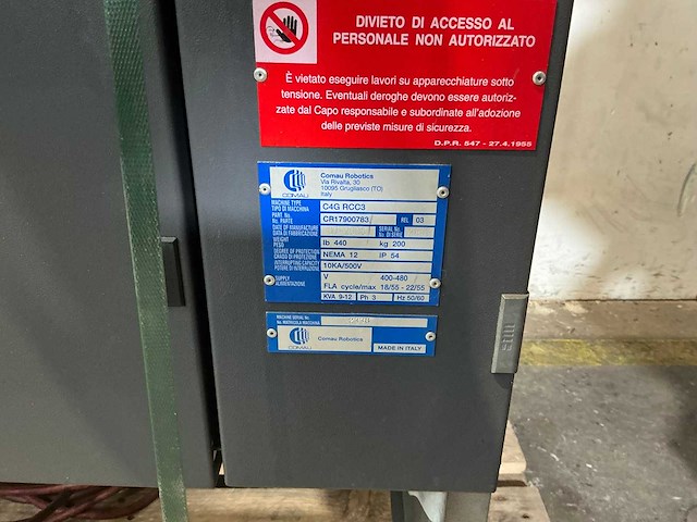 Comau - 2006 - smart nh4-165-3,0 - lasrobot - afbeelding 1 van  3