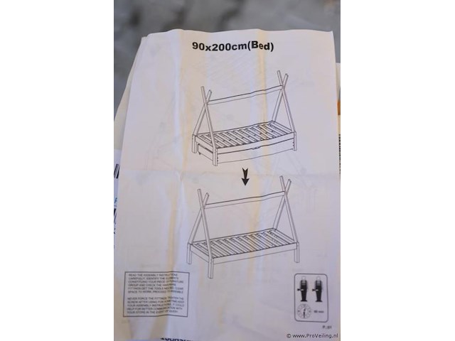 Combi-kavel: houten bedden (kavelnr. 1306492 t/m 1366498) - afbeelding 4 van  21