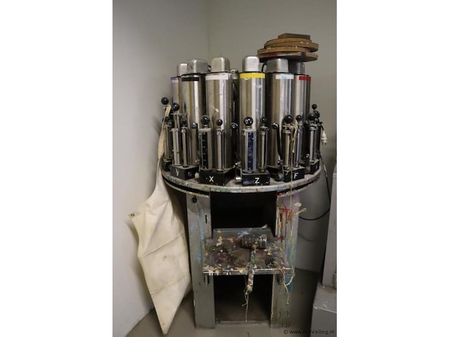 Combi-kavel: verticale profielprojector (1302594), skandex verfshaker (1302595), doseerstation voor verf/inkt (1302596) - afbeelding 3 van  17