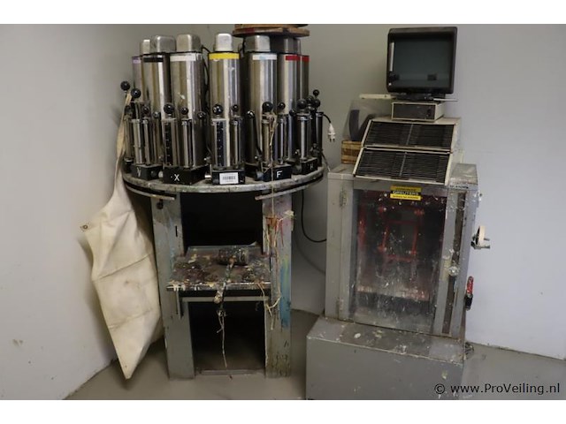 Combi-kavel: verticale profielprojector (1302594), skandex verfshaker (1302595), doseerstation voor verf/inkt (1302596) - afbeelding 9 van  17
