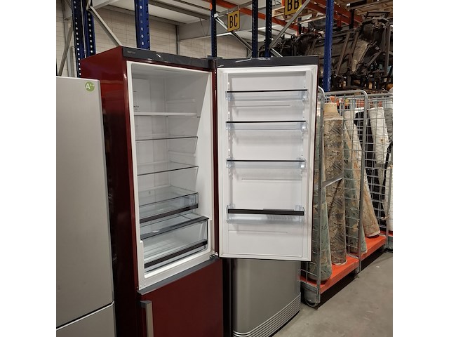 Combi koelkast, gorenje no frost, hzf3769e, rood - afbeelding 6 van  11