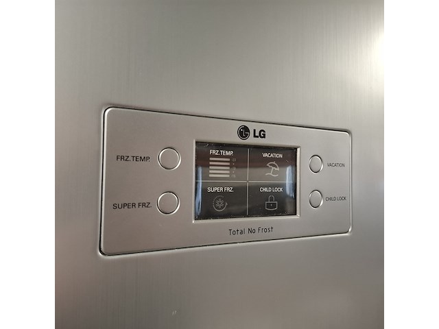 Combi koelkast, lg, gc-b399plqa | nofrost | a+++, grijs / chroom - afbeelding 2 van  8