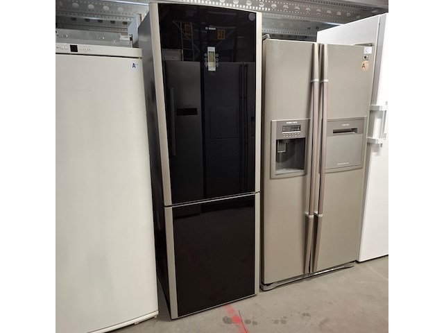 Combi koelkast no frost, bosch a+++, kgn36s57, zwart - afbeelding 1 van  7