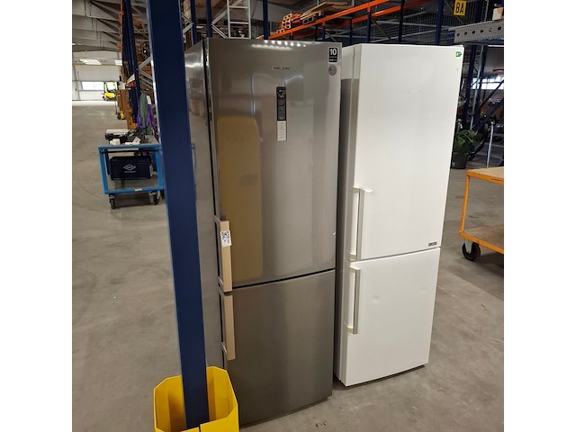 Combi koelkast no frost, samsung a+++, grijs / chroom - afbeelding 3 van  10