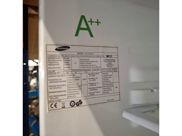 Combi koelkast no frost, samsung a++, rl34egps - afbeelding 5 van  6